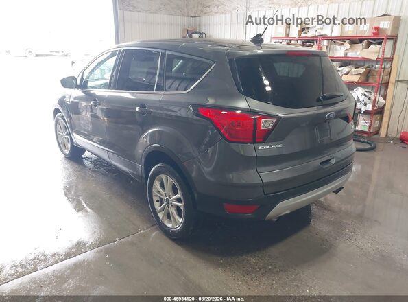 1FMCU9GD0KUC12712 2019 FORD ESCAPE Gray Задня ліва чверть