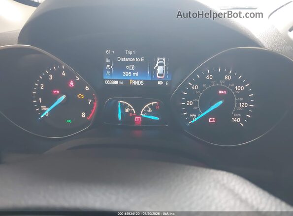 1FMCU9GD0KUC12712 2019 FORD ESCAPE Gray Вид задніх сидінь