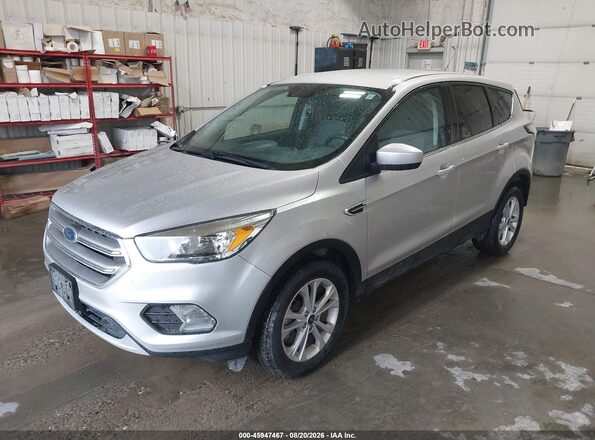 1FMCU9GD1HUA69830 2017 FORD ESCAPE Silver Front left