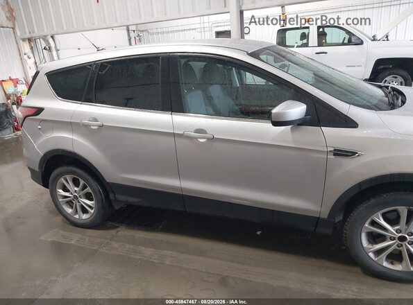 1FMCU9GD1HUA69830 2017 FORD ESCAPE Silver Rear interior view