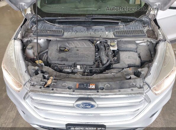 1FMCU9GD1HUA69830 2017 FORD ESCAPE Silver Rear view