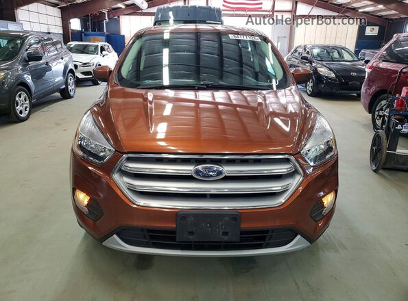 1FMCU9GD1HUA86966 2017 FORD ESCAPE Orange წინა ხედი