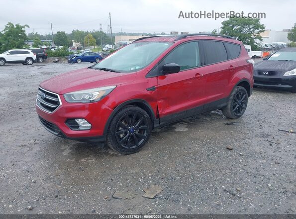 1FMCU9GD1HUA87762 2017 FORD ESCAPE Red Vista tres cuartos delantera izquierda