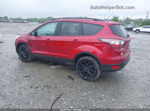 1FMCU9GD1HUA87762 2017 FORD ESCAPE Red Trasero izquierdo