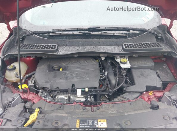 1FMCU9GD1HUA87762 2017 FORD ESCAPE Red Vista trasera