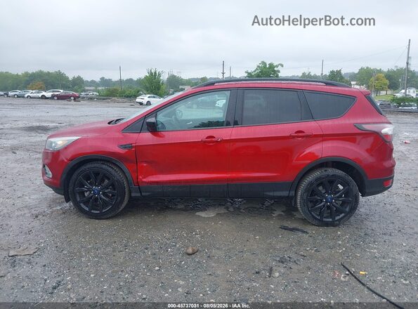 1FMCU9GD1HUA87762 2017 FORD ESCAPE Red Vista interior trasera