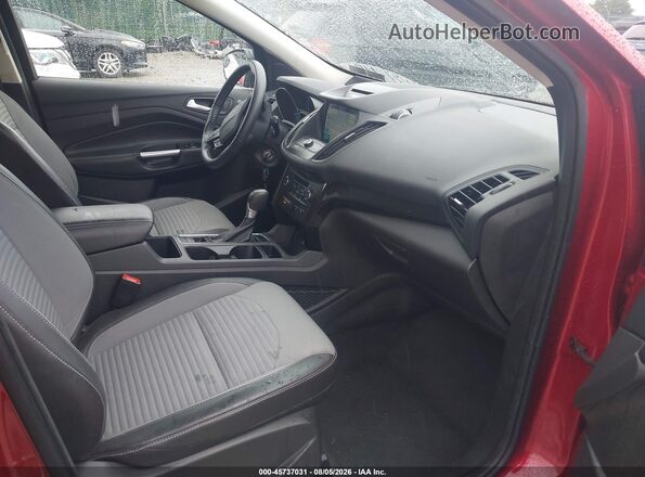 1FMCU9GD1HUA87762 2017 FORD ESCAPE Red Vista interior delantera