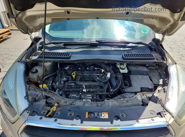 1FMCU9GD1HUA90967 2017 FORD ESCAPE Tan Engine compartment view
