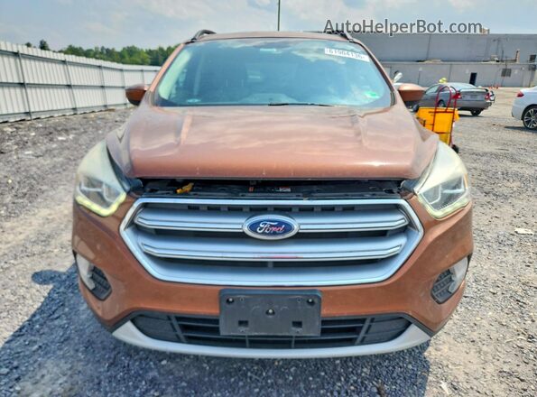1FMCU9GD1HUB35034 2017 FORD ESCAPE Brown Դիմացի տեսք