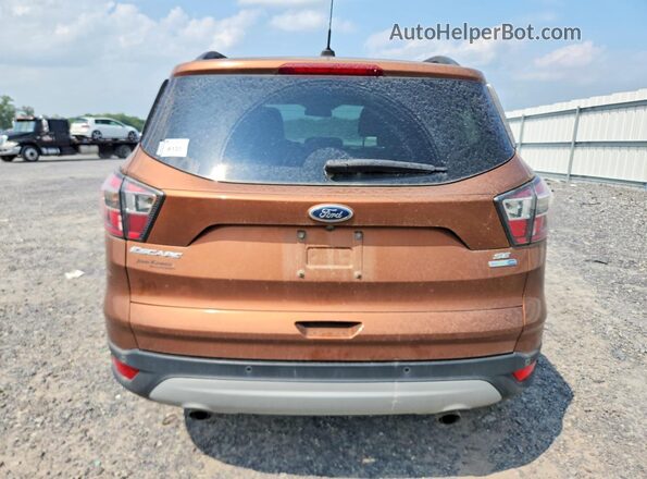1FMCU9GD1HUB35034 2017 FORD ESCAPE Brown Հետևի տեսք