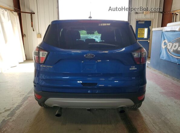 1FMCU9GD1HUD82490 2017 FORD ESCAPE Blue Rear view
