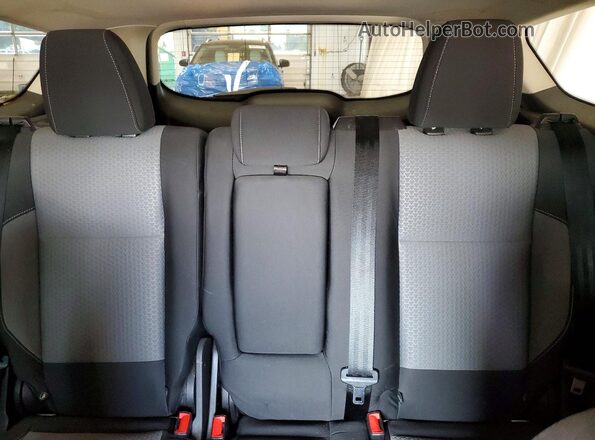1FMCU9GD1HUD82490 2017 FORD ESCAPE Blue Rear seats view