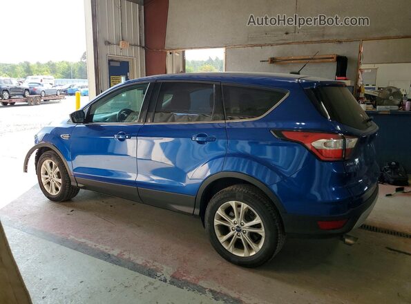 1FMCU9GD1HUD82490 2017 FORD ESCAPE Blue Rear left