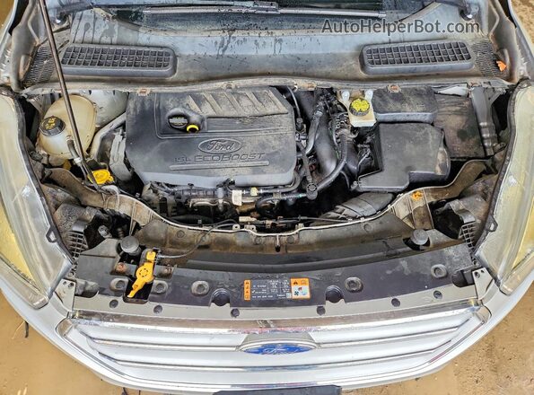 1FMCU9GD1HUD99242 2017 FORD ESCAPE Silver Շարժիչի բաժամունքի տեսք