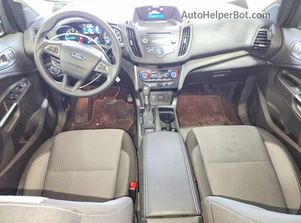 1FMCU9GD1HUD99242 2017 FORD ESCAPE Silver Առջևի վահանակի տեսք
