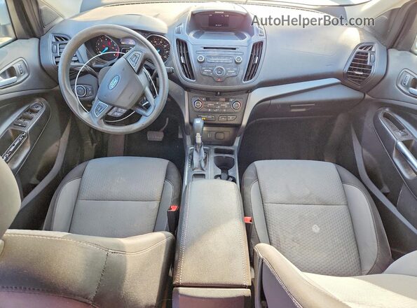 1FMCU9GD1HUE49637 2017 FORD ESCAPE Silver Առջևի վահանակի տեսք