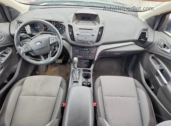 1FMCU9GD1HUE88602 2017 FORD ESCAPE Gray Вид панелі приладів