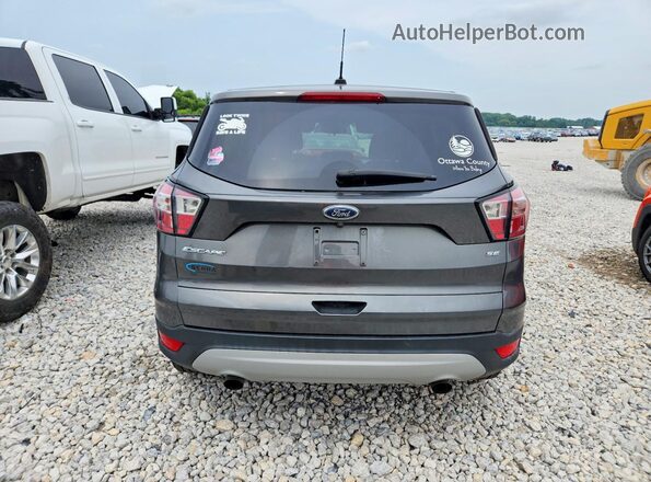 1FMCU9GD1HUE88602 2017 FORD ESCAPE Gray უკანა ხედი