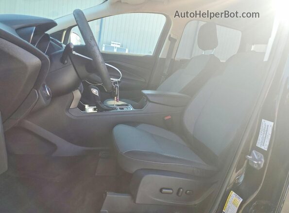 1FMCU9GD1JUA73964 2018 FORD ESCAPE Black Front interior view