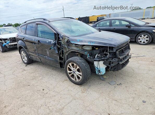 1FMCU9GD1JUB40210 2018 FORD ESCAPE Black წინა მარჯვენა