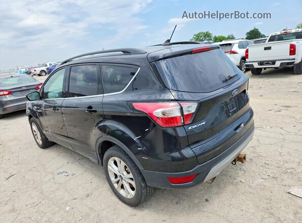 1FMCU9GD1JUB40210 2018 FORD ESCAPE Black უკანა მარცხენა