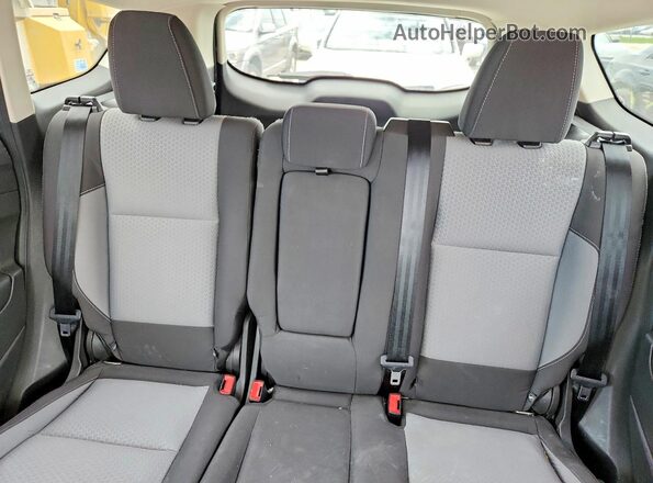 1FMCU9GD1JUB40210 2018 FORD ESCAPE Black უკანა სავარძლების ხედი