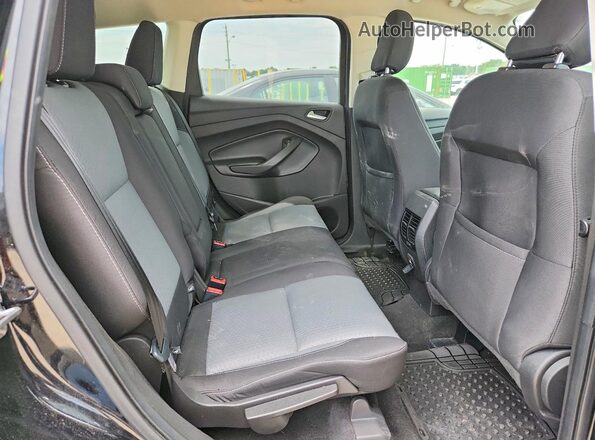 1FMCU9GD1JUB40210 2018 FORD ESCAPE Black უკანა სალონის ხედი