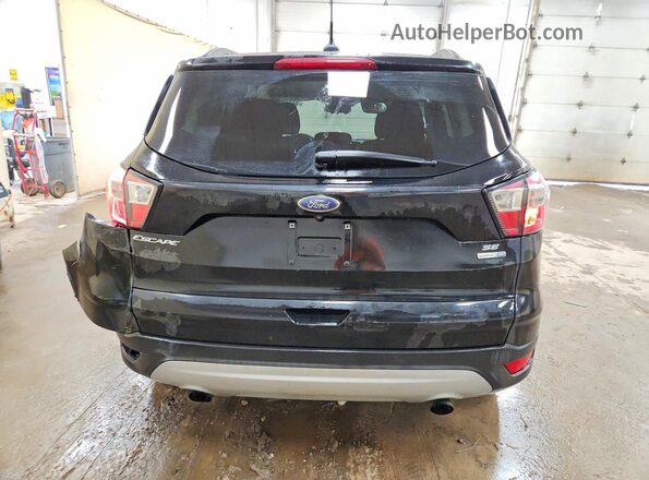 1FMCU9GD1JUC05069 2018 FORD ESCAPE Black Widok z tyłu