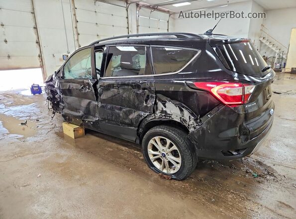 1FMCU9GD1JUC05069 2018 FORD ESCAPE Black Tył lewy