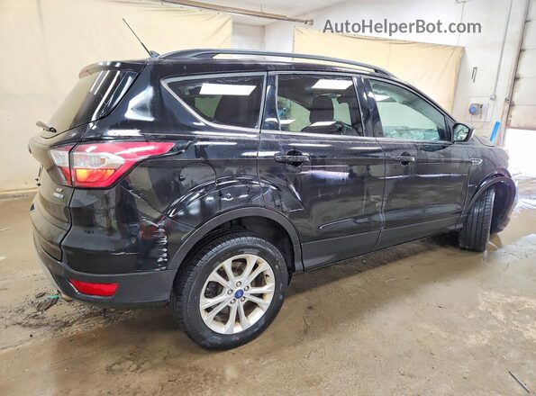 1FMCU9GD1JUC05069 2018 FORD ESCAPE Black Tył prawy