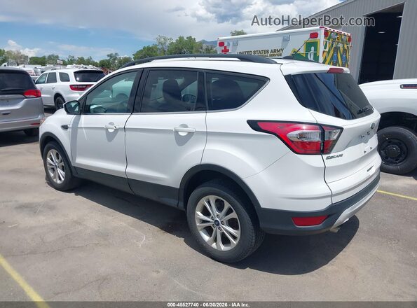 1FMCU9GD1JUD08539 2018 FORD ESCAPE White Rear left