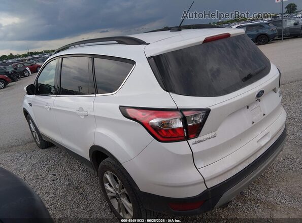 1FMCU9GD1JUD08542 2018 FORD ESCAPE White Trasero izquierdo