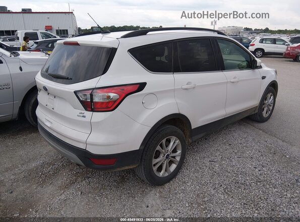 1FMCU9GD1JUD08542 2018 FORD ESCAPE White Trasero derecho