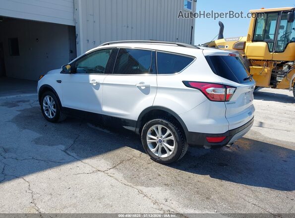 1FMCU9GD1JUD08735 2018 FORD ESCAPE Белый Задняя левая четверть