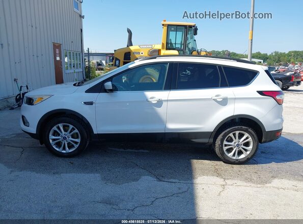 1FMCU9GD1JUD08735 2018 FORD ESCAPE Белый Панорамный вид салона 360°