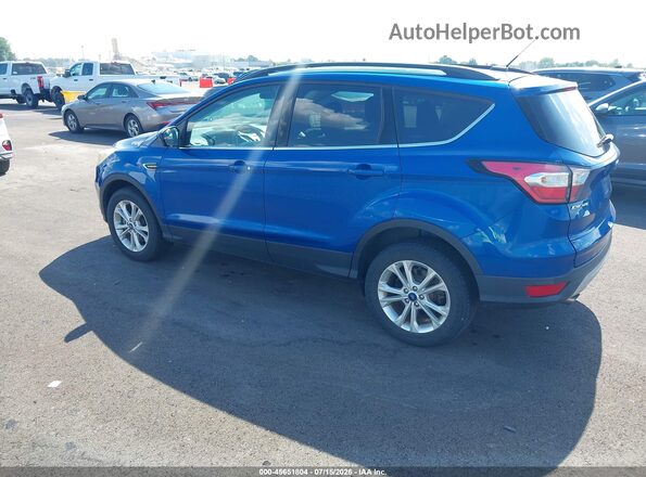 1FMCU9GD1JUD31075 2018 FORD ESCAPE Blue Հետևի ձախ
