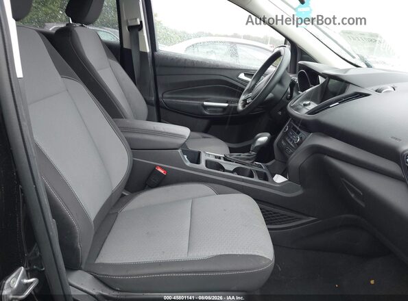 1FMCU9GD1KUB44548 2019 FORD ESCAPE Черный Вид салона спереди