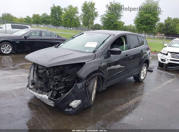 1FMCU9GD1KUB44548 2019 FORD ESCAPE Черный Передняя левая четверть