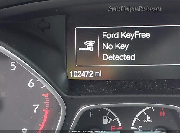 1FMCU9GD1KUB44548 2019 FORD ESCAPE Черный Панорамный вид салона 360°