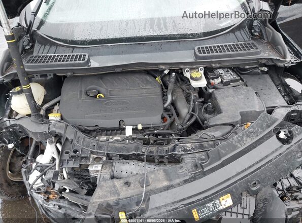 1FMCU9GD1KUB44548 2019 FORD ESCAPE Черный Вид сзади