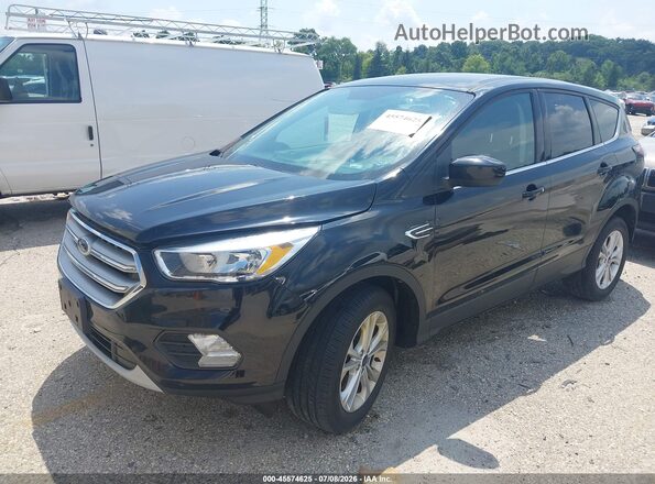 1FMCU9GD2HUA41275 2017 FORD ESCAPE Black Передня ліва чверть