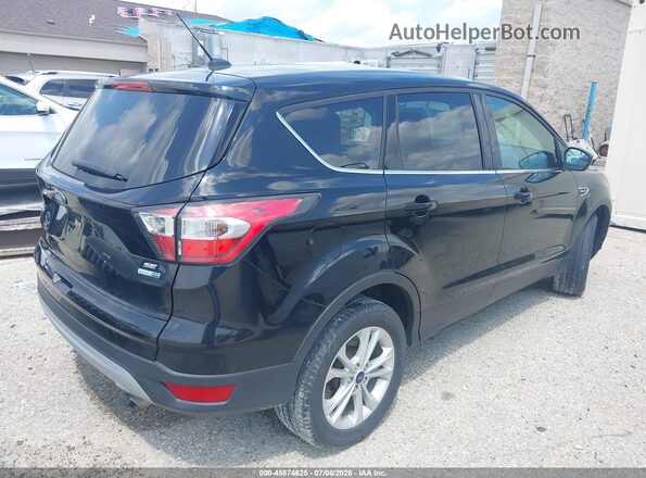 1FMCU9GD2HUA41275 2017 FORD ESCAPE Black Задня права чверть