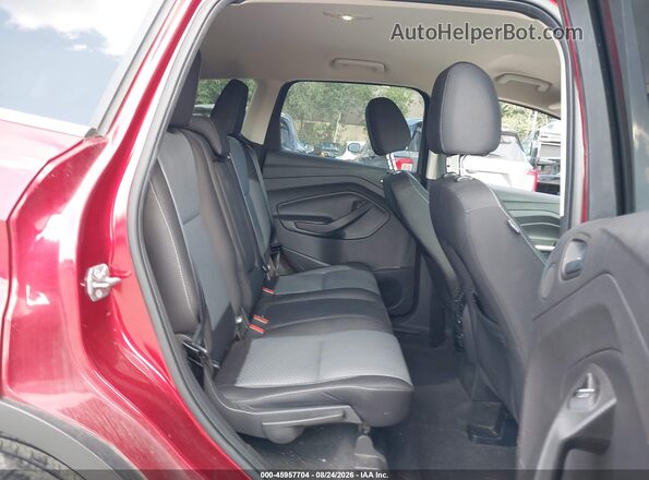 1FMCU9GD2HUA87222 2017 FORD ESCAPE Red Vista de la etiqueta del VIN