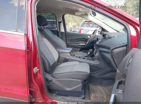 1FMCU9GD2HUA87222 2017 FORD ESCAPE Red Vista interior delantera