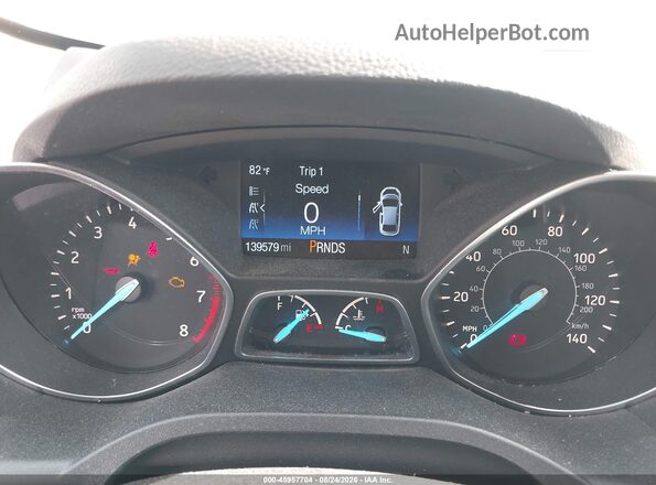 1FMCU9GD2HUA87222 2017 FORD ESCAPE Red Vista de los asientos traseros