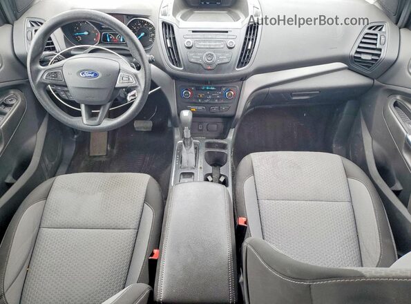 1FMCU9GD2HUB53154 2017 FORD ESCAPE White Widok deski rozdzielczej