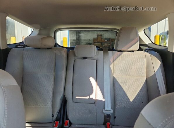 1FMCU9GD2HUC17662 2017 FORD ESCAPE Brown Rear seats view