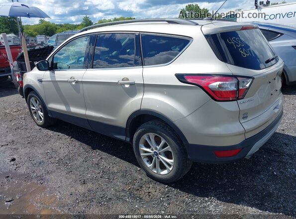 1FMCU9GD2HUC19623 2017 FORD ESCAPE Gold Rear left