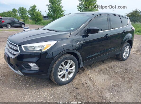1FMCU9GD2HUE50232 2017 FORD ESCAPE Black Vista tres cuartos delantera izquierda