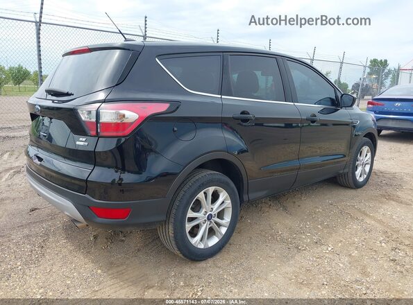 1FMCU9GD2HUE50232 2017 FORD ESCAPE Black Trasero derecho